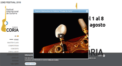 Desktop Screenshot of guitarracoria.com